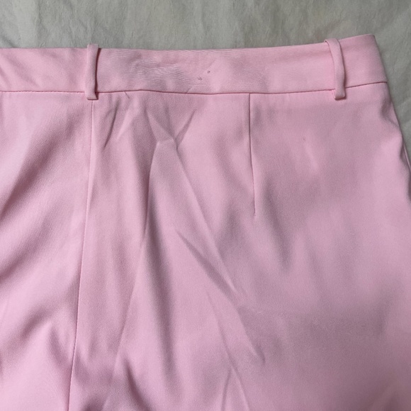 Pastel Business Casual Work Boho Chic Glam Modern Minimalist Street Trouser Pant - Picture 2 of 6